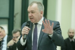 Андрей Широков, председатель Комитета ТПП РФ по предпринимательству в сфере жилищного и коммунального хозяйства. «Встречи на Ильинке». Фото: ТПП России