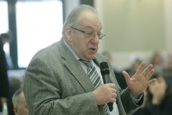 Евгений Богомольный, заведующий кафедрой управления недвижимостью, проблем землепользования и ЖКХ РАНХиГС при Президенте РФ. «Встречи на Ильинке». Фото: ТПП России