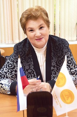 Ирина Степанян, директор Московского издательско-полиграфического колледжа имени Ивана Фёдорова. Фото: Кирьян Олегов 