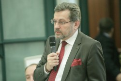 Иван Близнец, председатель Совета по интеллектуальной собственности. «Встречи на Ильинке». Фото: ТПП России