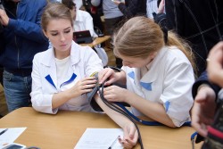Медицинский класс в московской школе