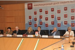 Пресс-конференциям, посвященная подведению итогов закончившегося учебного года и озвучиванию планов на следующий. Фото: Анастасия Нефёдова
