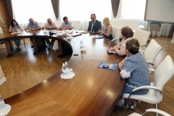 Рабочая встреча руководства НИУ «БелГУ» с членом исполнительного совета Университета прикладных наук Ханзе (Нидерланды) Робом Верхофстадом