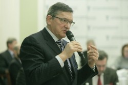 Сергей Алексеев, президент Российского союза выставок и ярмарок. «Встречи на Ильинке». Фото: ТПП России