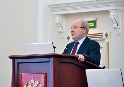 Заседание коллегии, посвящённое итогам работы Министерства в прошлом году и задачам на 2014 год. Фото: Анастасия Нефёдова